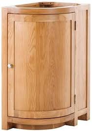 They could be made to standard or custom radius, convex, concave in solid wood or mdf, ideal for a curved cabinet, furniture or bathroom vanity. Handmade Oak 1 Right Door Curved End Cabinet Cfs Furniture Uk