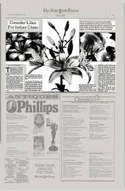 Give your yard the orange carpet treatment with our carpet border lilies! Leisure Consider Lilies For Indoor Cheer The New York Times
