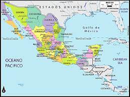 Cada estado tiene su propia capital, y el distrito federal es la capital de la nación. Mapa De Mexico Con Nombres Y Capitales