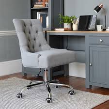 Office Chairs The Cotswold Company Upholstered Office Chair Office Chair Design Grey Office Furniture
