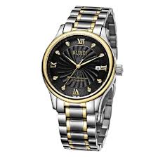 70 40 Burei 7000 Windmill Pattern Dial 5atm Waterproof Automatic Self Wind Movement Wrist Watch With Stainless Watches For Men Stainless Steel Band Watches