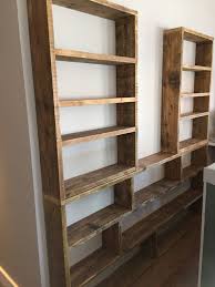 Reclaimed Wood Bookcase Shelving Unit By Chewtonwooddesign Reclaimed Wood Bookcase Wood Bookcase Diy Shelves