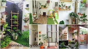Maret 20, 2020 by rumah. 6 Cara Menata Taman Rumah Minimalis Dengan Rak Unik Sempit Tapi Asri Homeshabby Com Design Home Plans Home Decorating And Interior Design