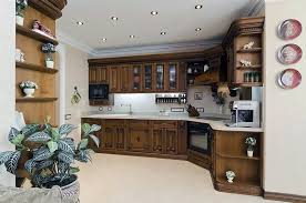 تصاميم مطابخ صغيرة وبسيطة خشب و الوميتال الوان جميلة عرب ديكور