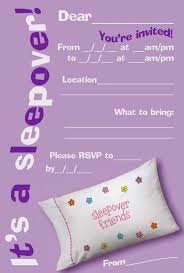 Moreover, if you have the intention to invite all of your friends or whole families, you clearly need an invitation. Sleepover Birthday Party Invitations Free Printable Novocom Top