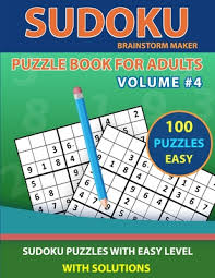 Flickr sudoku play sudoku with pictures from flickr. Sudoku Puzzle Book For Adults 100 Sudoku Puzzles With Easy Level Volume 4 One Puzzle Per Page With Solutions Large Print Paperback Politics And Prose Bookstore