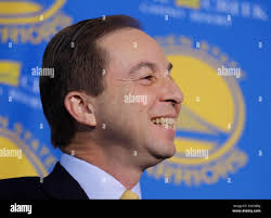Golden State Warriors new owner Joe Lacob, listens to a question during his  introduction at a luncheon in San Francisco, Monday, Nov. 15, 2010. The  sale of the Golden State Warriors NBA