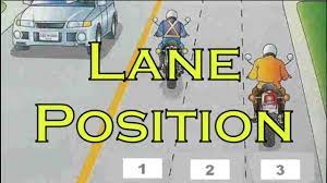 The Best Motorcycle Lane Position Youtube