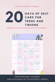 25 Must Try Self Care Activities For Youth In 2020 Self Care Worksheets Self Care Activities Care Calendar