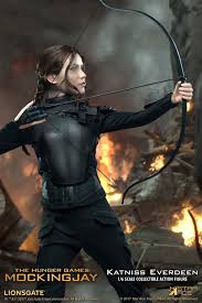 She participated in the hunger games to save yet katniss was a part of the rebellion long before she even realized it. Katniss Everdeen Action Figure 1 6 The Hunger Games Mockingjay Part 1 30 Cm Blacksbricks