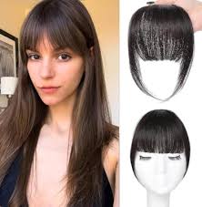 Bangs Hair Clip in Bangs Wispy Bangs Temples Hairpieces for Women Clip