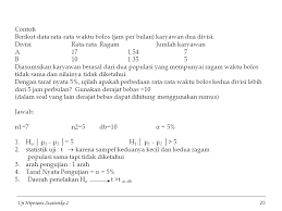 We did not find results for: Contoh Soal Uji Hipotesis Rata Rata Satu Populasi Berbagi Contoh Soal