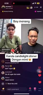Boy menang, kanda candlelight dinner dengan mimi 😍 #fyp #aiteam #kandamimi  #kami #aliefirfan