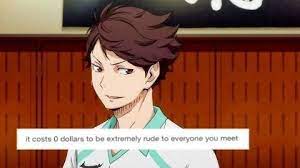 Maybe tomorrow, the day after, or next year… Pin By I M The Hero On Tooru Oikawa Oikawa Haikyuu Anime Oikawa Tooru