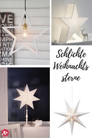 Schlichte Weihnachtssterne Weihnachtsdeko Mit Licht Weihnachtsstern Led Stern