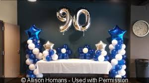 Find everything you need to ensure your kid's birthday party is a hit. Unique 90th Birthday Party Ideas Blue Crystal Sky