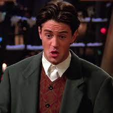 Chandler bing i say more dumb stuff before 9 a.m. Chandler Bing Chandler Friends Friends Season 1 Matthew Perry Friends