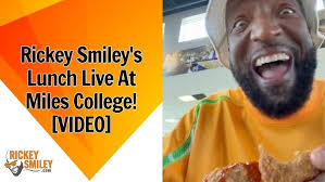 Rickey Smiley's Lunch Live At Miles College!