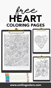 Select from 35429 printable coloring pages of cartoons, animals, nature, bible and many more. 3 Free Heart Coloring Pages That You Can Enjoy Now Smitha Katti