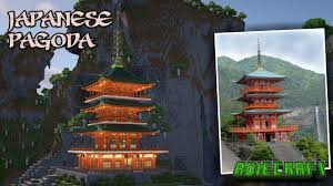 Today i'm showing you how to make a big survival house or japanese house or temple. Japanese Minecraft Pagoda Japanese Pagoda Minecraft Tutorial Seiganto Ji Pagoda 1 16 Youtube