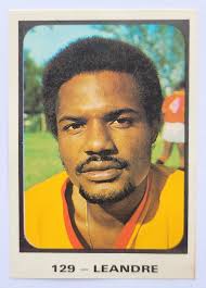 1974 EM Munich World Cup FIFA #129 JOSEPH-MARION LEANDRE Haiti Soccer Cromo  PERU