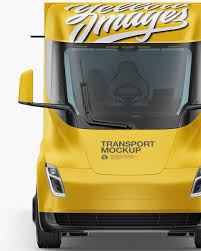 ✓ free for commercial use ✓ high quality images. Electric Semi Trailer Mockup Front View In Vehicle Mockups On Yellow Images Object Mockups Mockup Free Psd Design Mockup Free Free Psd Mockups Templates