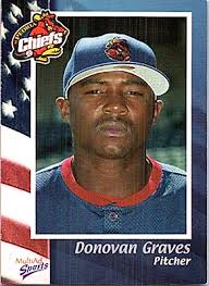 2003 Multi-Ad Peoria Chiefs Minor League Baseball #11 Donovan Graves