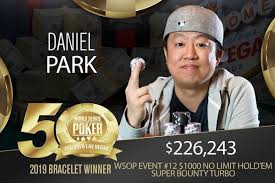 Daniel Park Won His First Wsop Bracelet Super Turbo Bounty Turbo