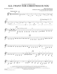 However, this concert, from mariah's 1996 daydream world tour, is a highlight performance in her career and i no longer il faut absolument écouter mariah carey en live pour apprécier vraiment la beauté de sa voix, les notes incroyables qu'elle semble chanter get free delivery with amazon prime. Mariah Carey All I Want For Christmas Is You Arr Michael Brown Bb Bass Clarinet Sheet Music Pdf Notes Chords Christmas Score Concert Band Download Printable Sku 349077