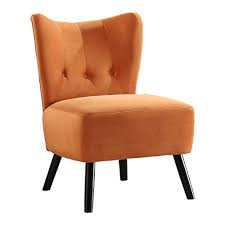 Related:arm chair with ottoman accent chairs for living room accent chair set of 2 modern accent chair chaise lounge chair club chair. Orange Accent Chairs Armchairs Occasional Chairs