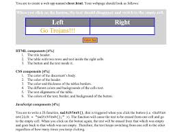 These color codes can change the color of the background, text, and tables on a web page. You Are To Create A Web App Named Cheer Html Your Chegg Com