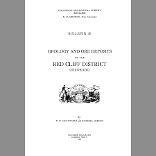 Maybe you would like to learn more about one of these? B 30 Geology And Ore Deposits Of The Red Cliff District Colorado Colorado Geological Survey