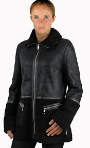 Inspiré d'une veste des années 1930. Veste Mouton Retourne Elyze Greta Elyze Cuir Paulene Com