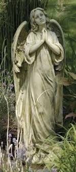 28'' h x 13'' w x 7'' d. 10 Gorgeous Angel Statues For The Garden
