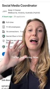 TikTok job hiring now! Join team @KIC today. Look up Keep it Cleaner
