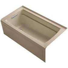 Shop bathtubs and more at the home depot. Alcove Bathtubs Bathtubs The Home Depot Kohler Archer Soaking Bathtubs Air Bathtub