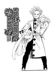 Coloriage Seven Deadly Sins Coloriages A Imprimer Gratuits En 2021 Coloriage A Imprimer Gratuit Coloriage Coloriage Gratuit