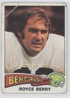 Royce Berry Football Cards