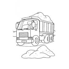 Coloriage Chantier Et Construction Coloriage Coloriage Camion Dessin A Colorier