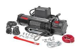 9500lb Pro Series Electric Winch Synthetic Rope Electric Winch Jeep Winch Winch