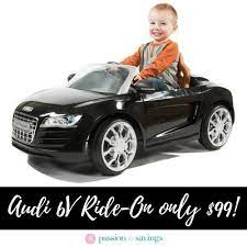 Kids Audi R8 Spyder 6 Volt Battery Powered Ride On Only 99 Was 200 Audi R8 Spyder Audi Battery Powered Car