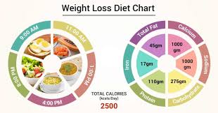 diet chart for weight loss patient weight loss diet chart