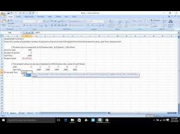 Spreadsheet Functions Pv Npv Pmt Irr In Excel Excel