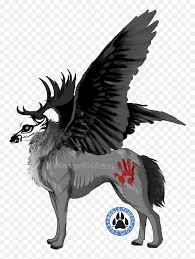 A fallen angel is a wicked or rebellious angel that has been cast out of heaven. Collection Of Free Demon Drawing Fallen Angel Download Demon Wolf Anime Hd Png Download Vhv