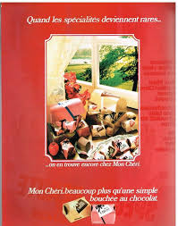 Mon Cheri 1981 Chocolat Avec Cerise Et Alcool De Cerise En 2020 Alcool De Cerise Alimentation Chocolat