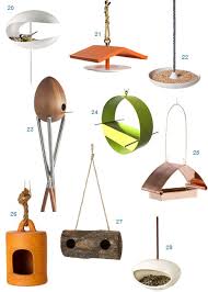 Make The Orange One With A Black And White Stripe Plate From Ikea As The Bottom Modern Bird Feeders Bird House Feeder Modern Birdhouses
