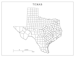This texas map site features road maps, topographical maps, and relief maps of texas. Texas Blank Map