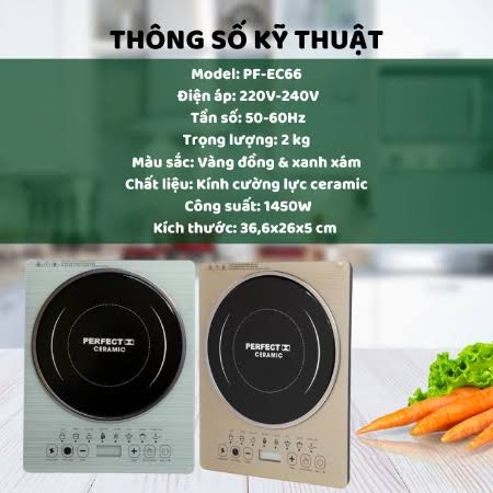 BẾP TỪ PERFECT PF-EC66 CẢM ỨNG - Mytindigital