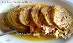 Ricetta del rotolo di tacchino ripieno: Rotolo Di Tacchino Ripieno Ricetta Facile Con Tacchino