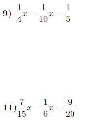 Clearing Fractions Worksheet No 2 With Solutions Solving Linear Equations Fractions Worksheets Worksheets